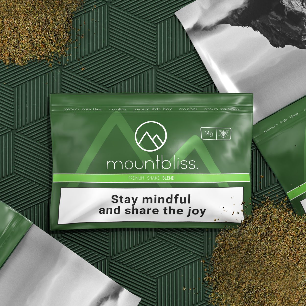 Premium THC Shake Blend 14G