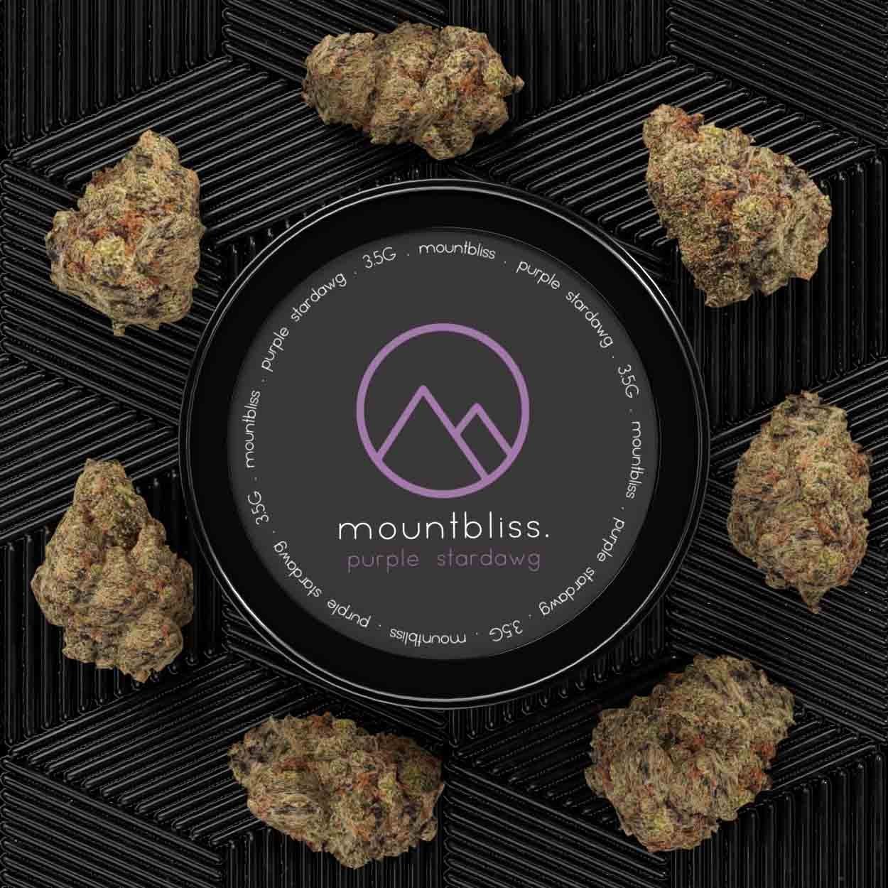 Purple Stardawg 3.5G THC Flower