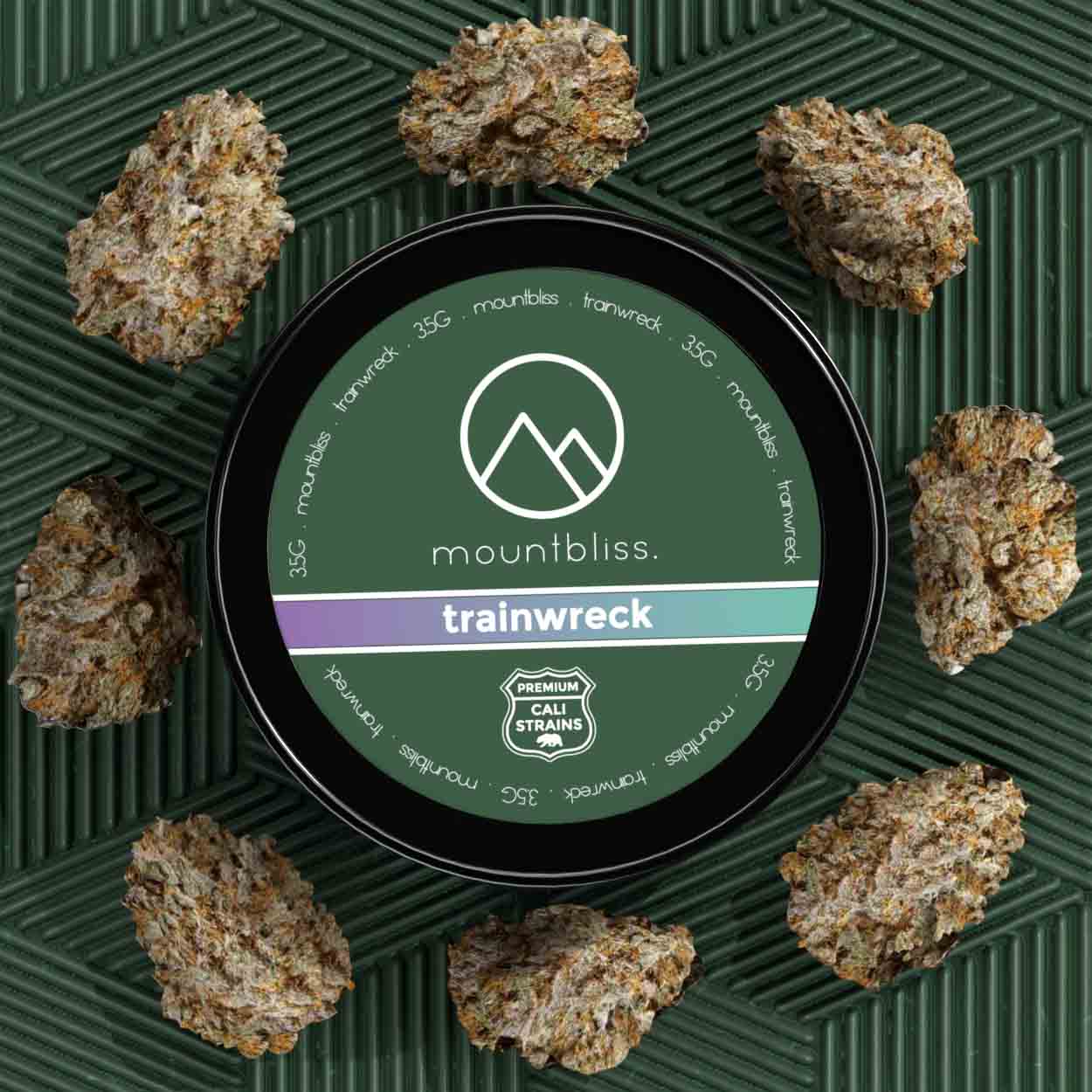 Trainwreck 3.5G THC Cali Flower